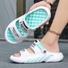 Summer Men's Massage Slippers Outdoor Sandals Beach Comfortable Soft Slides Indoor Casual Shoes