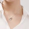 Tiffany & Co. Open Heart Necklace Women Necklaces Silver 60020322