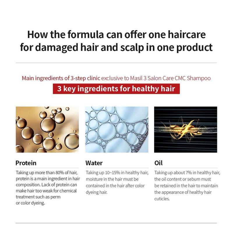 MASIL - 3 Salon Hair CMC Shampoo Stick Pouch