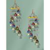 Plastic Handcrafted Rajasthani Colored Bell Hangings For Home Decoration Design Wall Hanging Decorative Showpiece (Jali Bells)