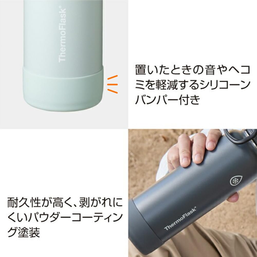 Takeya Thermo Flask Light Parts Shadow Insulated Stainless Steel Water Direct TAKEYA [Official] Set, 0.7L Black, Bottle, 700ml, Drinking,