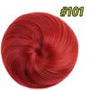 Synthetic Donut Roller Elastic Blonde Bun Hair Chignon Synthetic Donut Roller Hairpieces Heat Resistant Hair