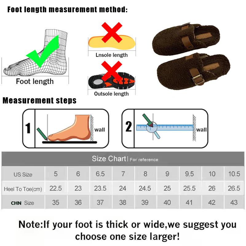 Móda 2025 Zimní Teplé Dámské Ploché S Huňatými Botami Módní Sponový Pásek Dámské Nazouváky Kožešinové Pantofle Ležérní Venkovní Vnitřní Dámské Nazouváky