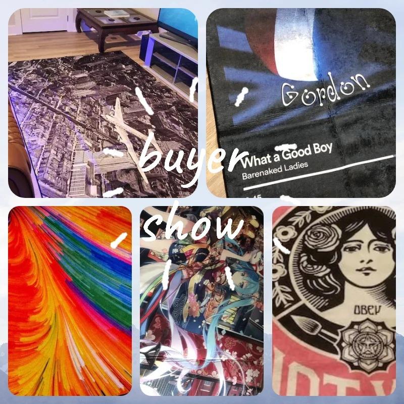 Rainbow  Carpet Mat Rug with Modern  Abstract Minimalist Pattern Home Decoration for Living Room Bedroom Non-slip Indoor Rug