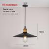 Retro Industrial Pendant Light - Nordic Style for Dining and Office Spaces