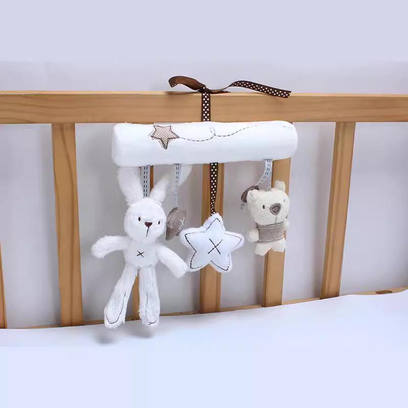 Infant Musical Crib Mobile & Rattle Toy for 0-3 Years