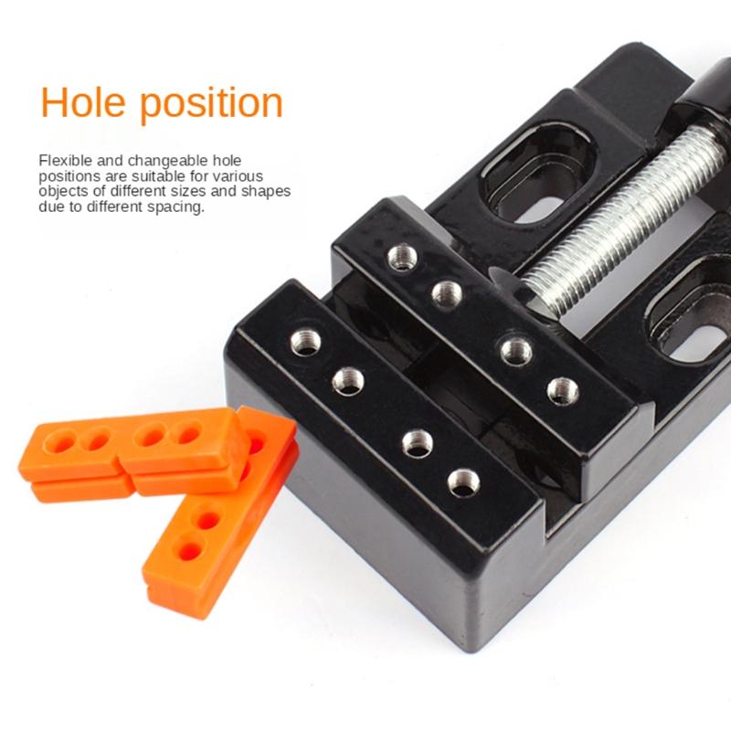 Universal 57mm Mini Jaw for Bench Clamp Adjustable DIY Sculpture Craft Carving Hand Fixed Repair Table Vise Clip Bed Too