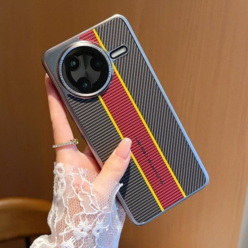 For Xiaomi Redmi K80 Pro 5G/Poco F7 Ultra 5G Case Fiber Texture Leather+PC Phone Cover