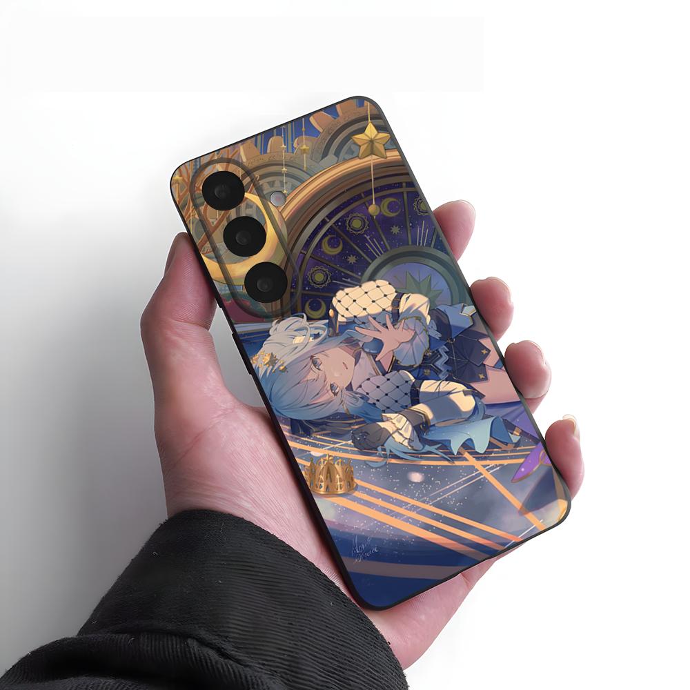 H-Hoshimachi Suisei Phone Case For Samsung S26 S25 Plus S20 S20 Plus S22 Ultra S23 FE S21 Plus S21 Ultra Soft Cover