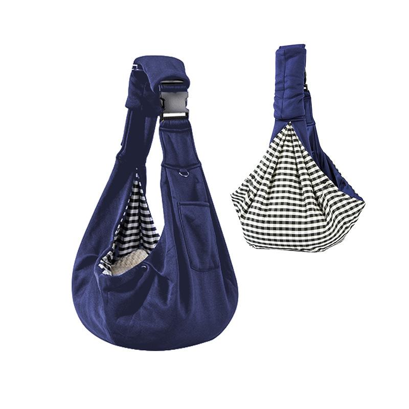 

Pet Comfortable Dog Bag Pet Crossbody Shoulder Big Bag Outdoor Travel Portable Cat Puppy Sling Carrier Bag For Small Medium Dogs синий