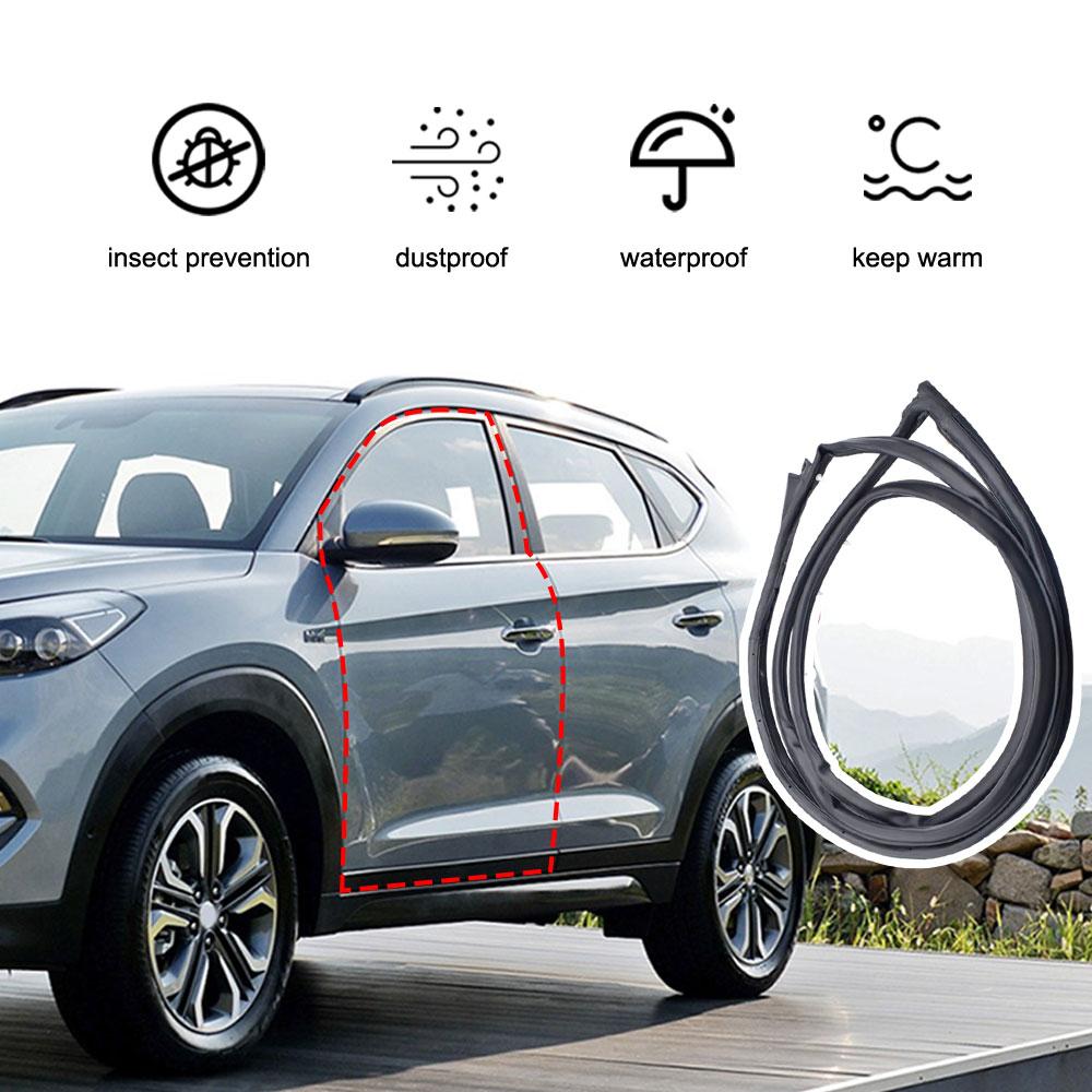 Für Hyundai Tucson Linke Vordertür Dichtungsgummi 831402S000 Kompatibel mit Modellen 2010-2024