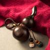 Sandalwood Gourd Keychain: Creative, Portable Pendant for Men & Women