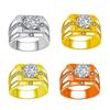 Men’s Fashion Statement Ring - Domineering Diamond Engagement Band