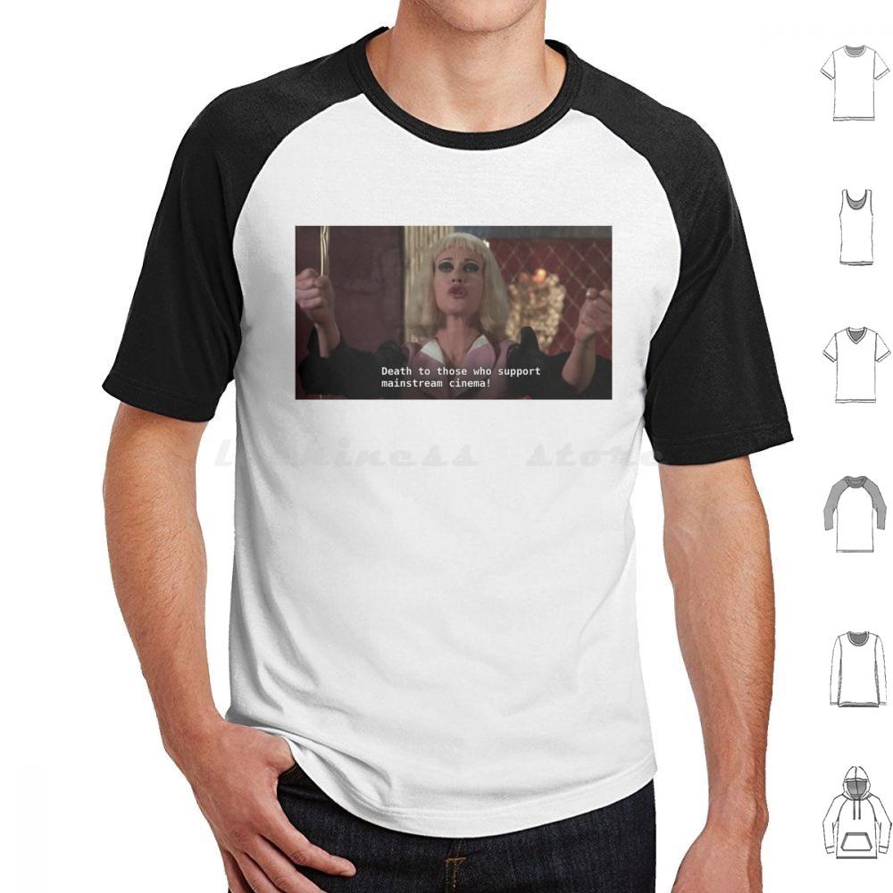 Death To Those Who Support Mainstream Cinema T Shirt Big Size 100 Cotton Cecil B Demented Cecil B Demented John Waters John