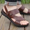 Sandals Men's 2025 Summer Soft-soled Casual Beach Shoes Men's Non-slip Dual-purpose Cool Slippers Tide