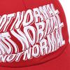 ODDBALLS CLUB Not Normal Wave Ball Cap Red