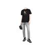 Armani Exchange SS22 Letter Logo Printed Round Neck Short Sleeve T-Shirt Men Tops Black 3LZTNC-ZJ9AZ-02DX