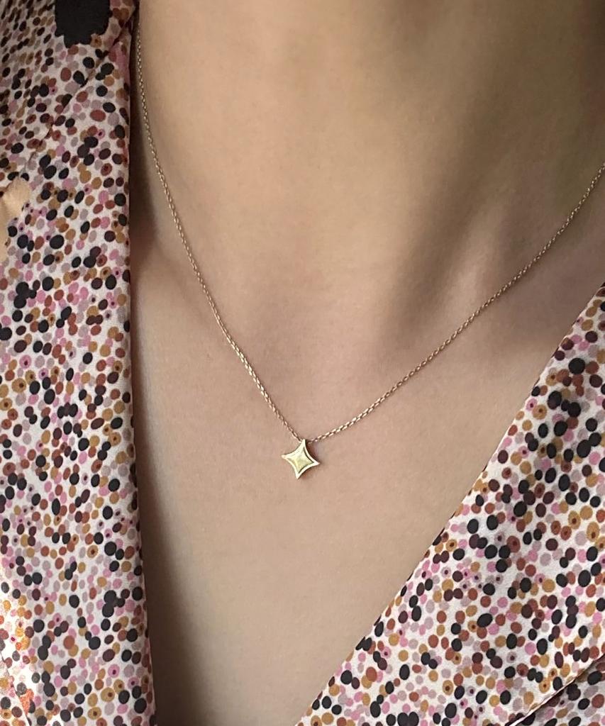 Ound Little Star Necklace