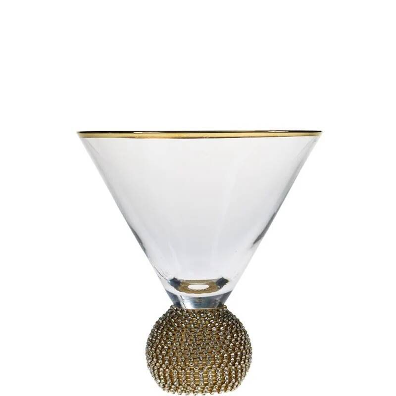 Rotweinglas mit Goldrand Diamant Cocktail Champagnerkelch Kristallweinglas Extrem Luxuriös Hochzeitsfeier Glaswaren Trinkbecher