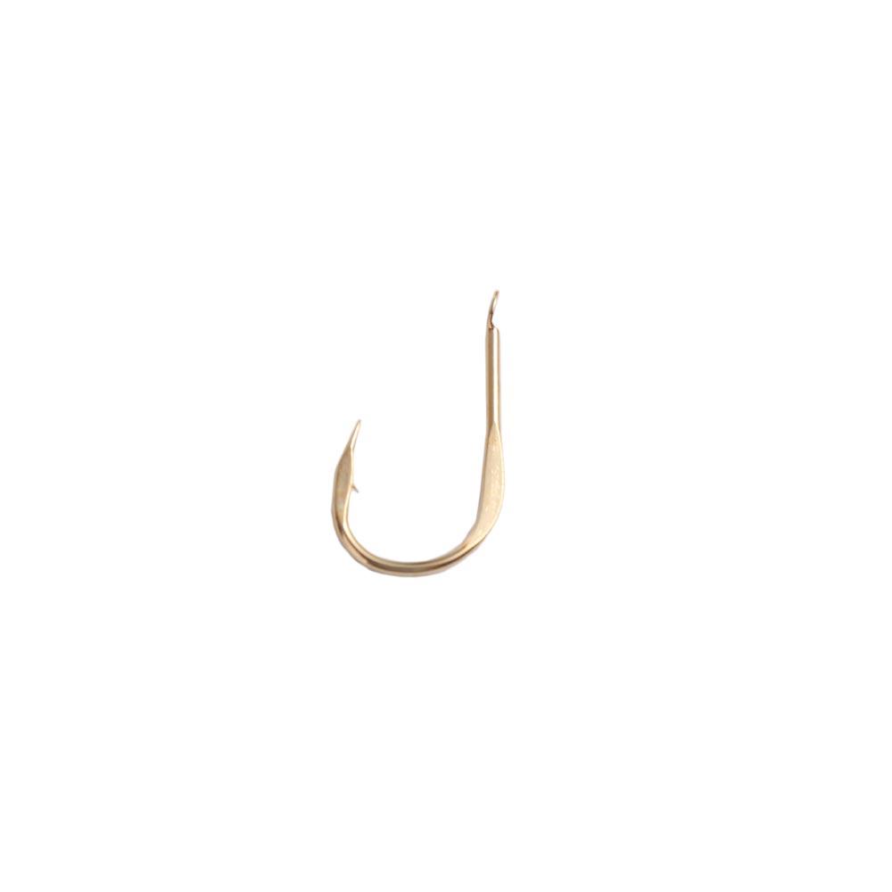20Pcs/Pack Barbed Barbed Hook Single Gold Fish Hooks Golden Fishing Hooks Fishing Lover