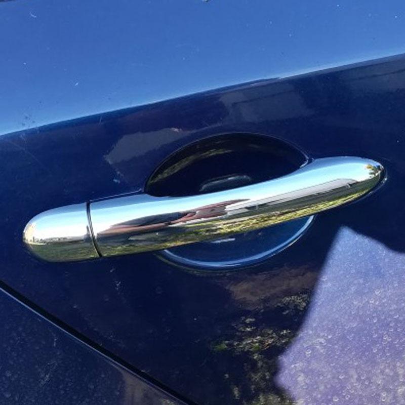 ABS Chrome Door Handle Cover Trim for Renault Megane ii 2 MK2 2002 2003 2004 2005 2006 2007 2008 Car Styling Sticker Accessories
