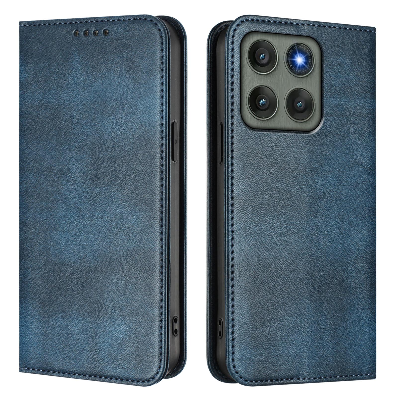 

For Motorola Edge 60 Pro 5G Wallet Cases Retro Texture RFID Blocking Leather Phone Cover E