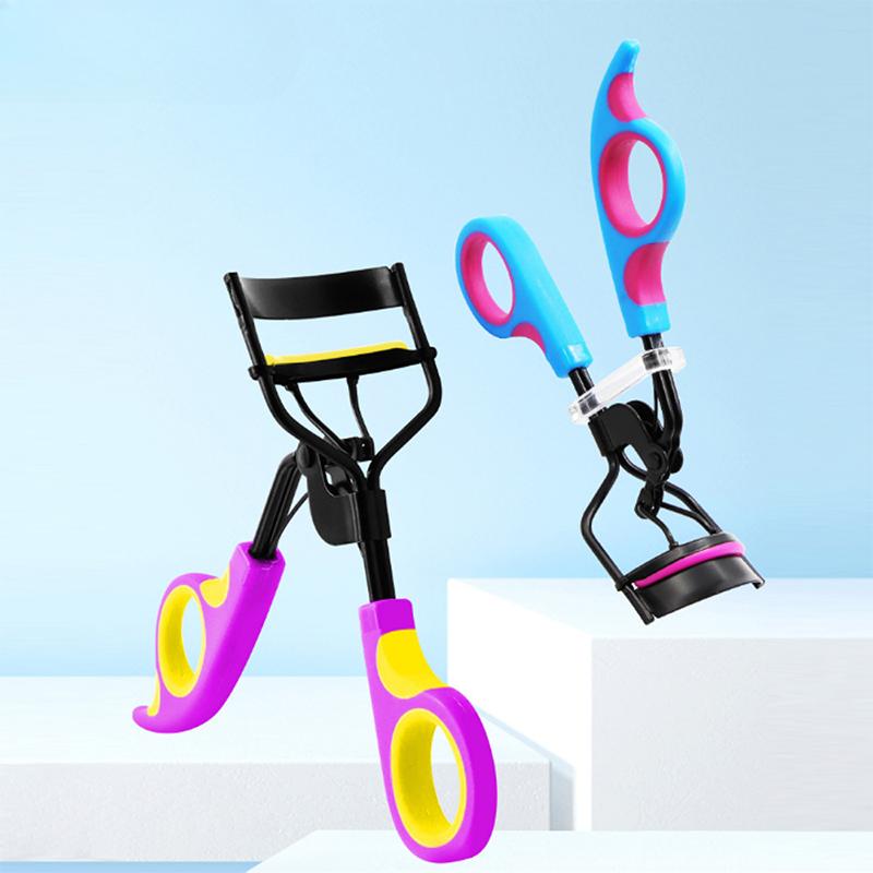 1 Stück Make-up für Frauen Wimpernzange Zweifarbig Wimpern biegen Falsche Hilfsmittel Dame Tragbare Make-up Schönheitswerkzeuge Make-up