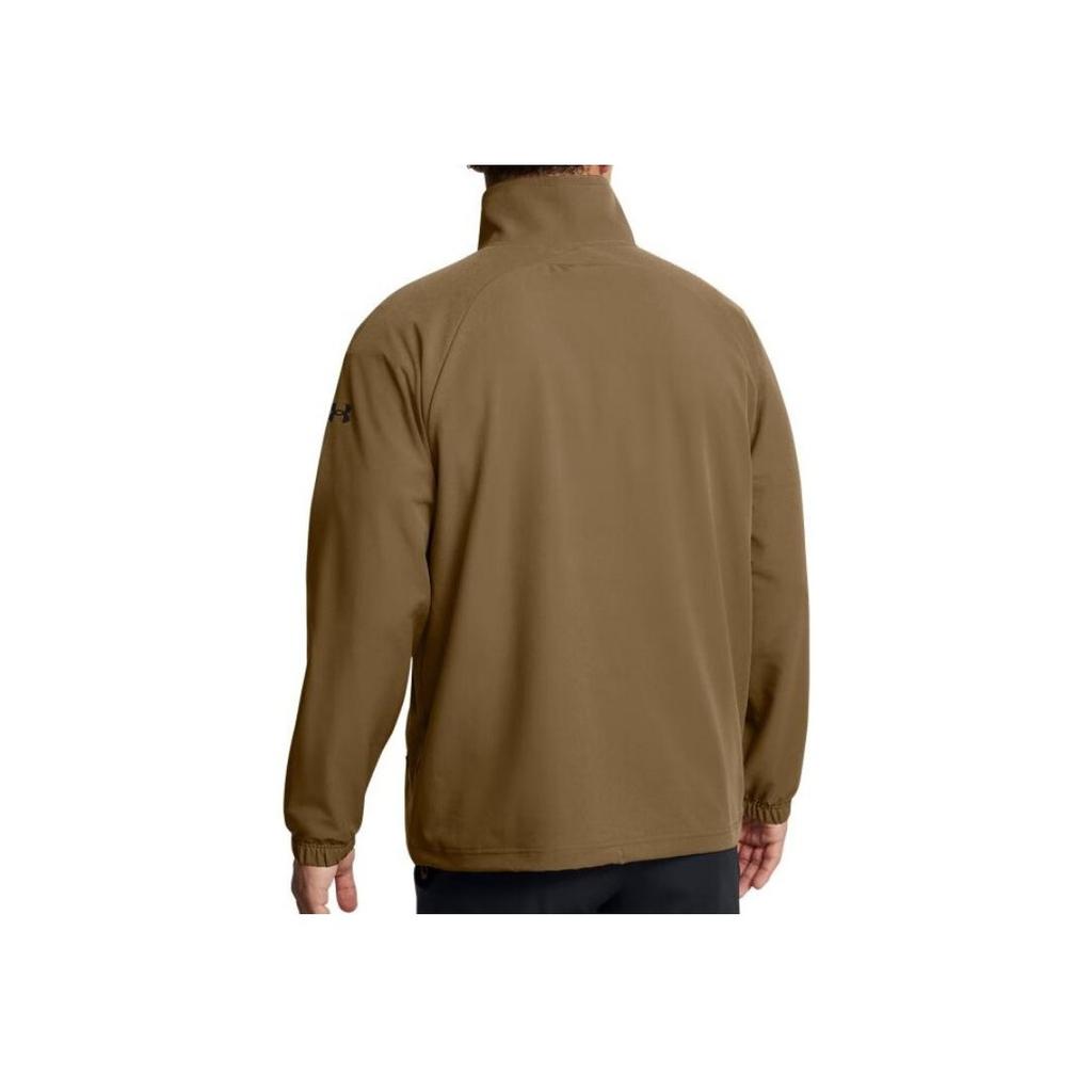 Under Armour Unstoppable Woven Training Hoodie Men Hoodies Coyote-Brown 1387891-498