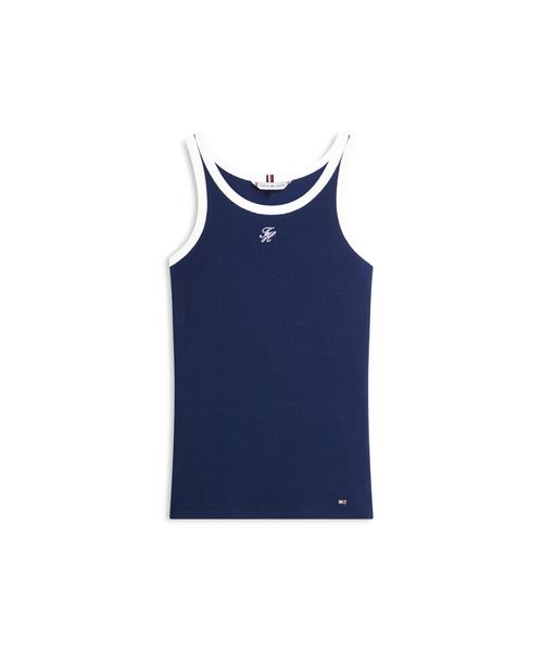 TOMMY HILFIGER Contrast Binding Lip Tank