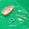 Children'S Play House Fishing Boat Fishing Swimming Ring Simulation Miniature Model Toy Fish Tank Landscaping Landscape Table Ornament
