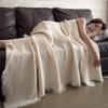100% Cotton Muslin Throw Blanket Cozy Soft Washed Cotton Blanket,All Season Breathable 6-Layer Gauze Blanket Throw for Sofa