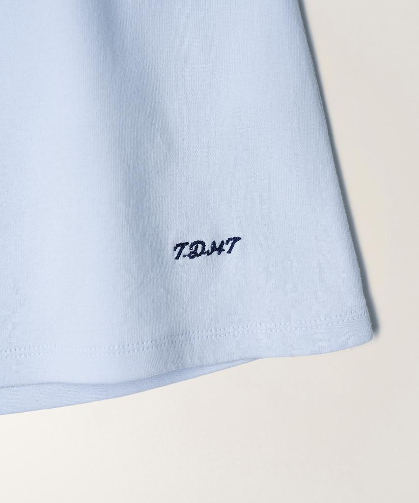 Tudment 50S Embroidered Mini Pantskirt_Light Blue