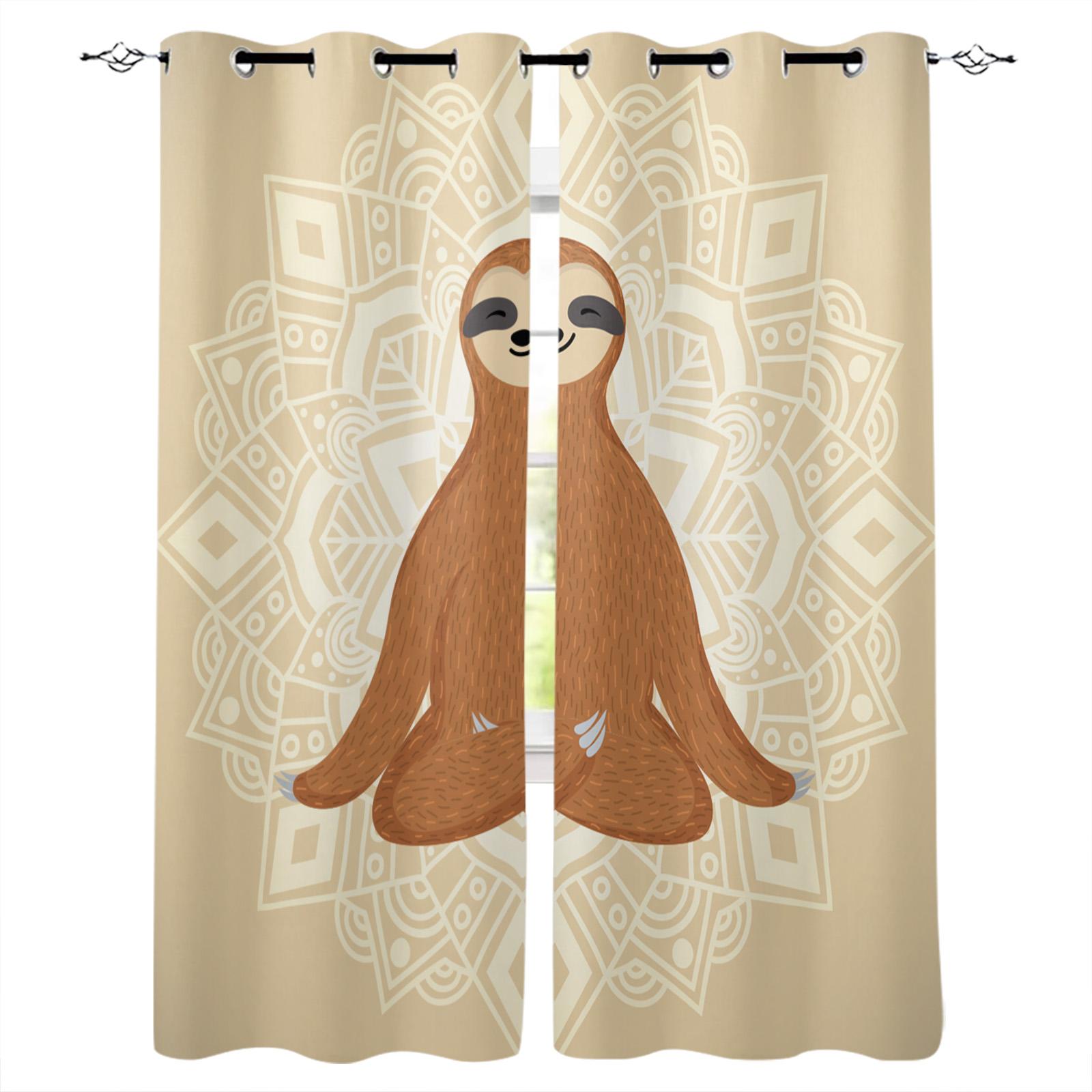 Розовые плотные шторы для йоги для детей — фото 15