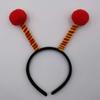 Bee Headband with Fluffy Ball Antennae for Kids & Adults