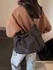 Nylon Casual Crossbody Bag For Women With Drawstring Closure For Daily Use