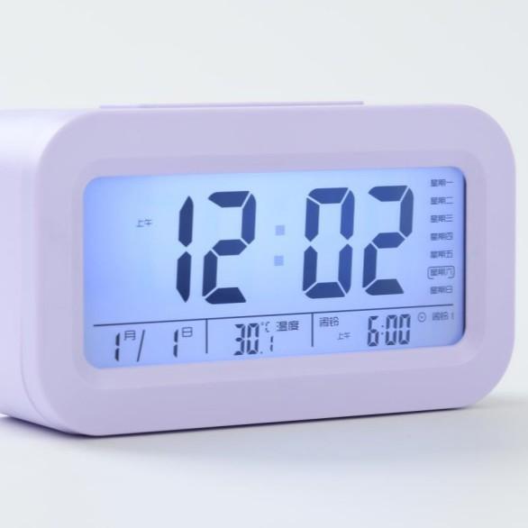 Student-specific voice broadcast electronic clock alarm clock desktop living room snooze wake-up small alarm clock