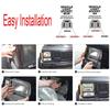1 Pair 240W 5X7inch 7X6inch LED Headlight Hi-Lo Beam Halo DRL for Jeep Cherokee Wrangler XJ YJ