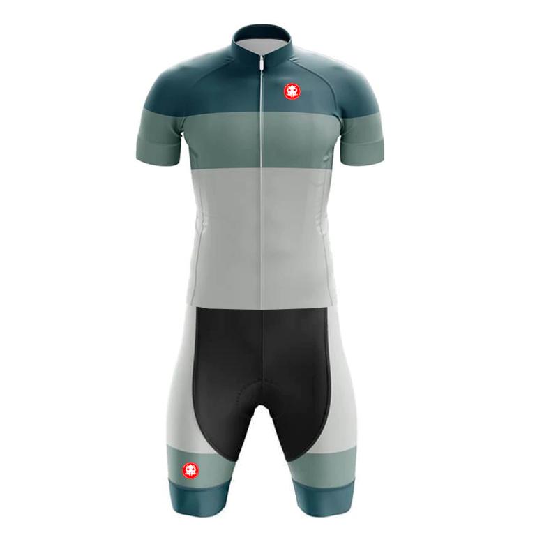 Triathlon Skinsuit Herre Cykeltøj Sommer Åndbar Cykeldragt Sæt 2026