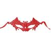 Solid Color Style Lace Mask With Mesh Fabric For Role Play Party Accessories