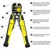 Multifunctional Wire Stripping Pliers 5-in-1 Adjustable Wire Stripper Tool With Cutting Crimping For Efficient Electrical Work