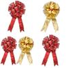Grand Nœud Décoratif Rouge de Noël avec Design à Double Couche pour la Décoration Festive des Fêtes