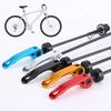 1pair Adjustable Skewers Lever QR Aluminum Alloy Front Rear Bicycle Axle  for Mountain Road Bike