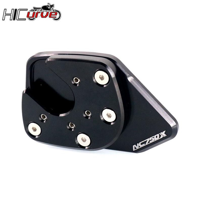 Motorcycle Kickstand Foot Side Stand Extension Enlarger Pad Support Plate For HONDA NC750X NC 750X NC750 X 2017-2020 2019