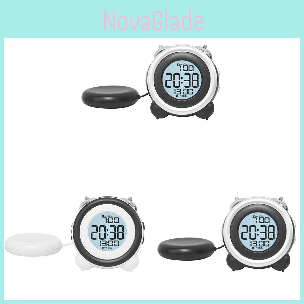 Modern Minimalist Digital Alarm Clock With Night Light And Calendar For Bedroom Decor