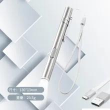 Mini Portable Medical Handheld LED Pen Light Flashlight USB Rechargeable Dental Nurse Flashlight, Rechargeable