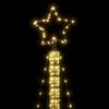 LED Christmas Tree 525 Warm White LEDs 302 cm