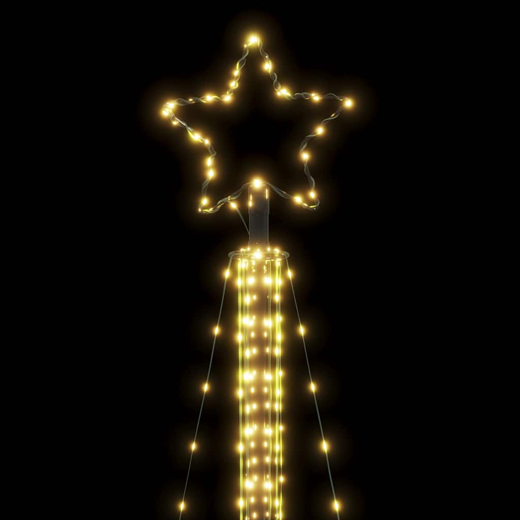 LED Christmas Tree 525 Warm White LEDs 302 cm