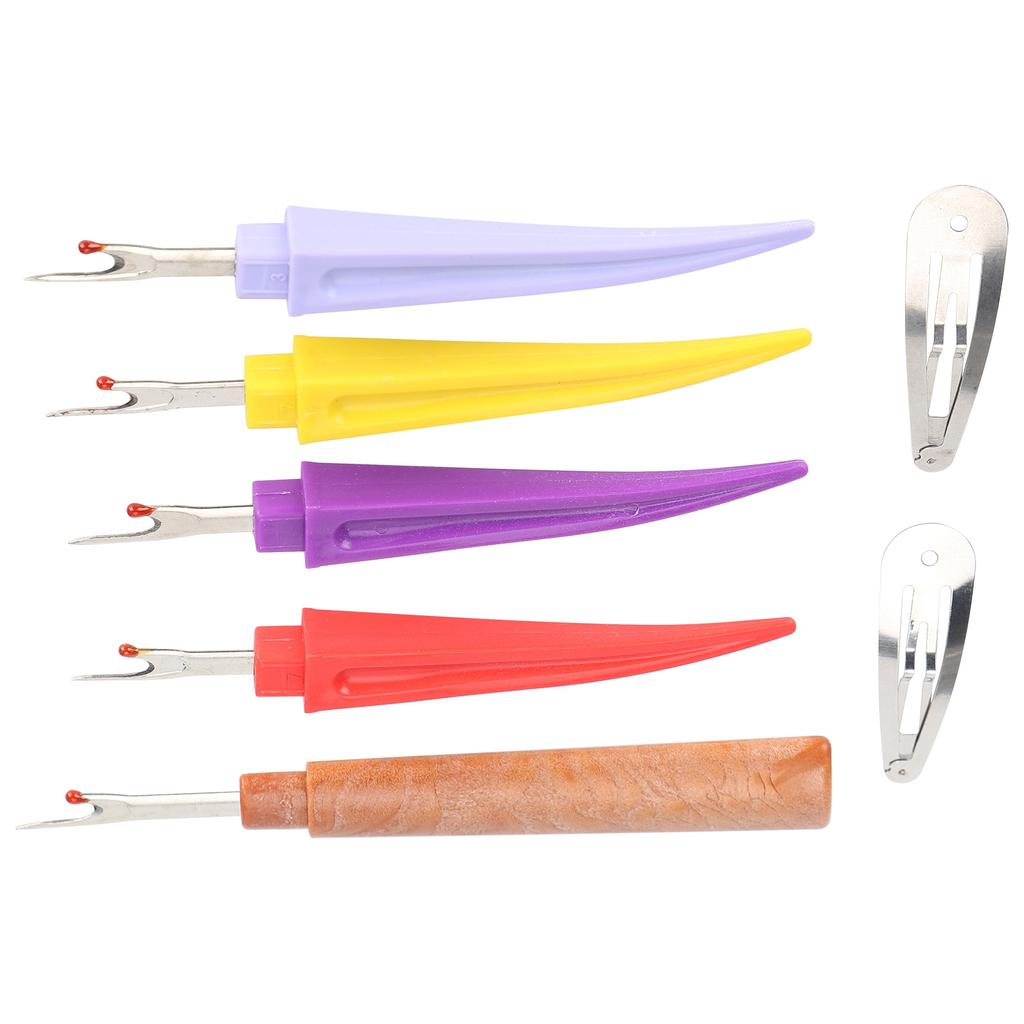 Sewing Seam Ripper Kit Plastic Stainless Steel Handy Stitch Tools for Opening Removing Threads