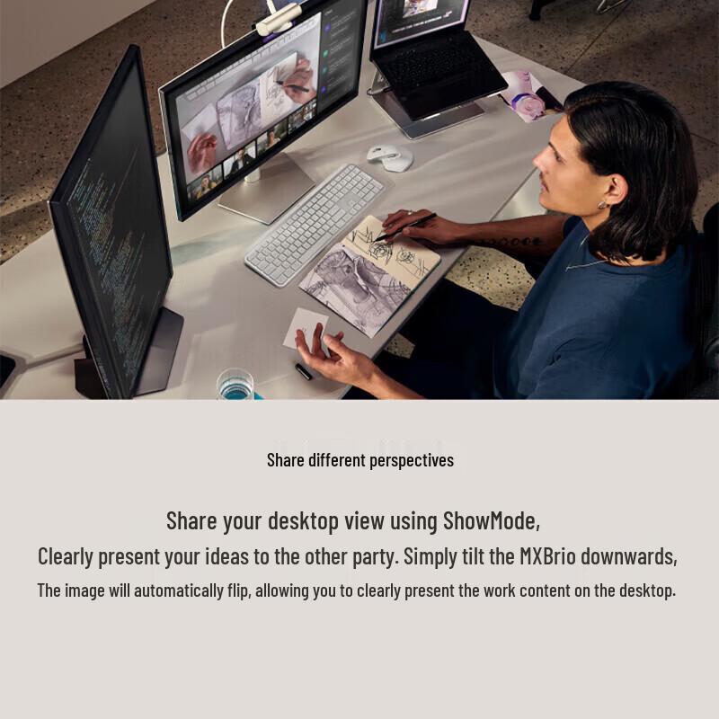 Logitech MX Brio 700 4K Ultra HD Webcam