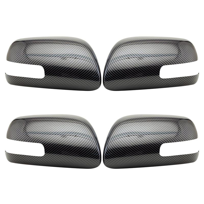Ac29-2 Pair Rearview Side Mirror Case Housing Cover For Toyota Vios 2008-2013 Aurion Camry Asian Model 2006-2011
